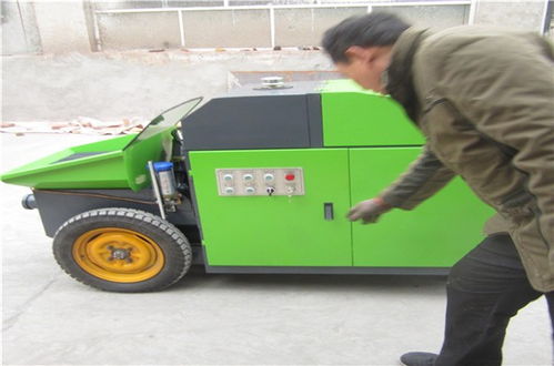 邗江室內二次構造柱輸送泵 美觀實用，礦山施工新利器
